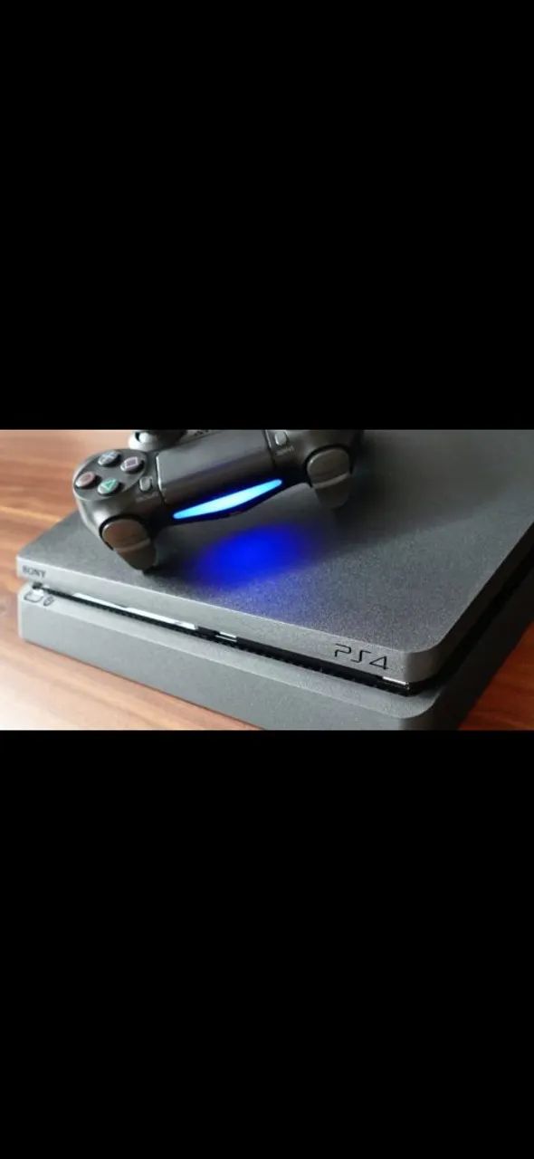 Ps4 slim, funcionando perfeitamente. (Praticamente novo) - Foto 2