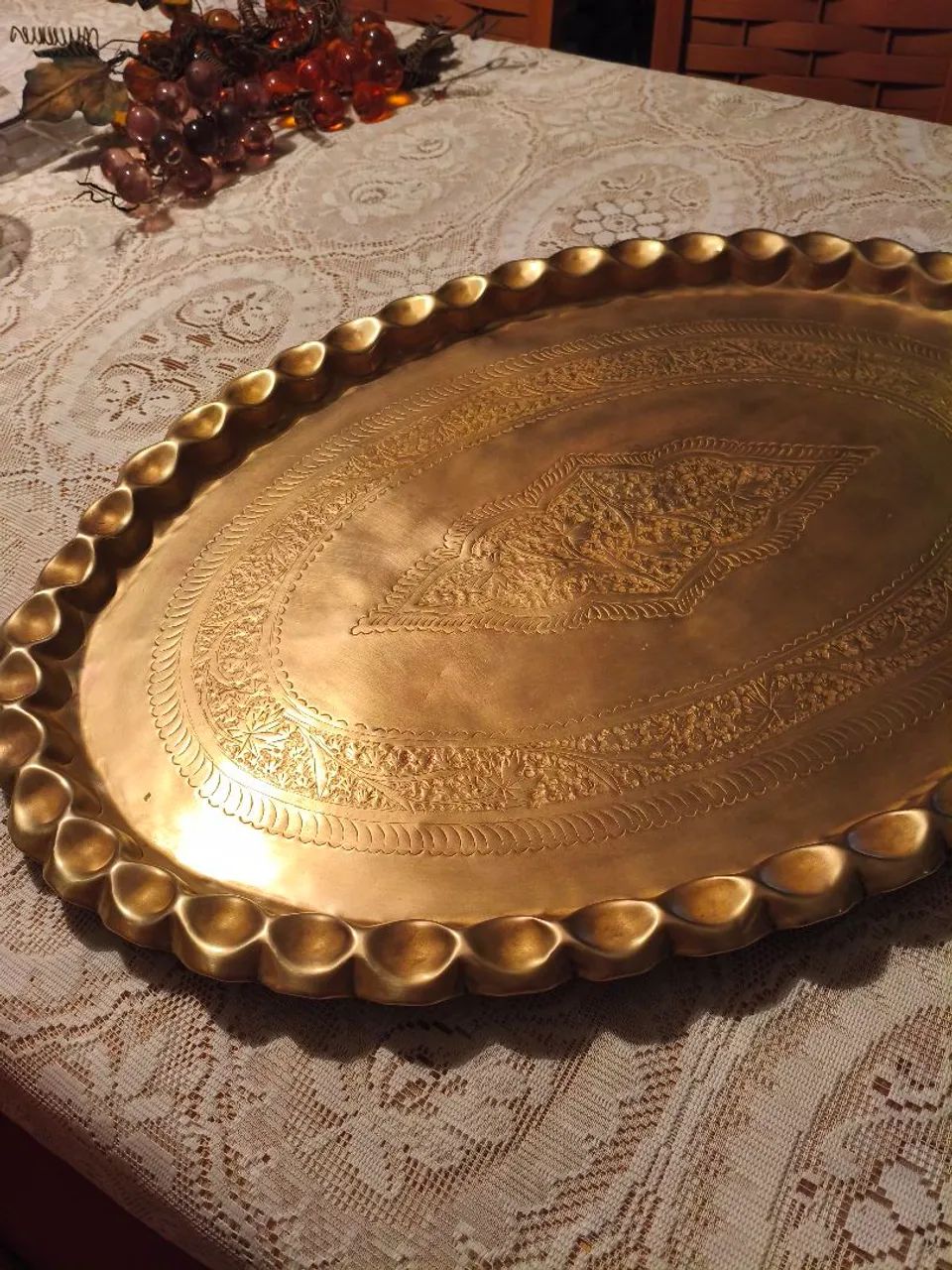 Bandeija vintage em metal - Foto 2