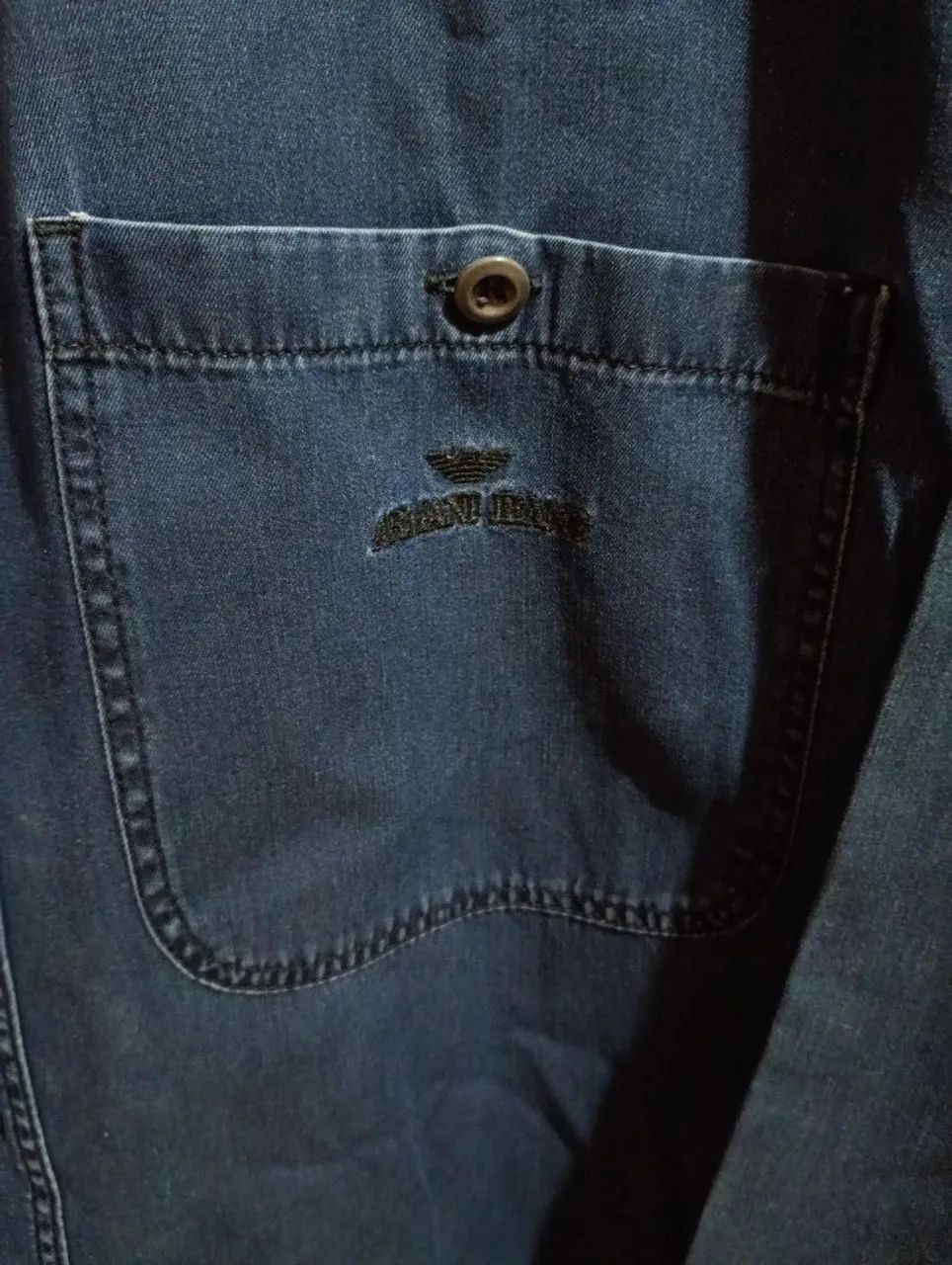 Camisa ARMANI Tam. L bem conservada! - Foto 2