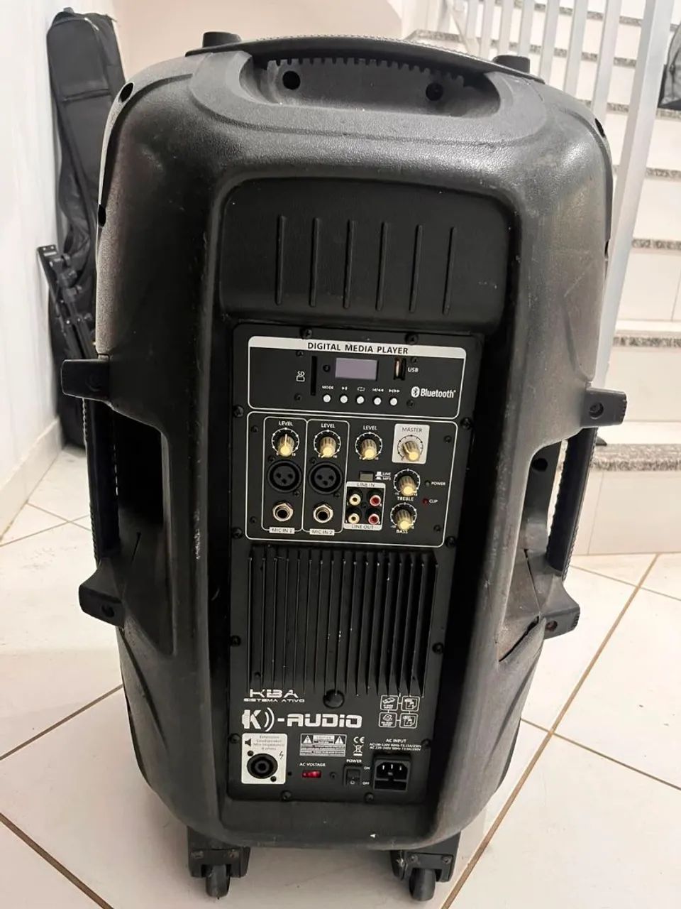 Caixa Ativa 15' KBA K Audio - Foto 3