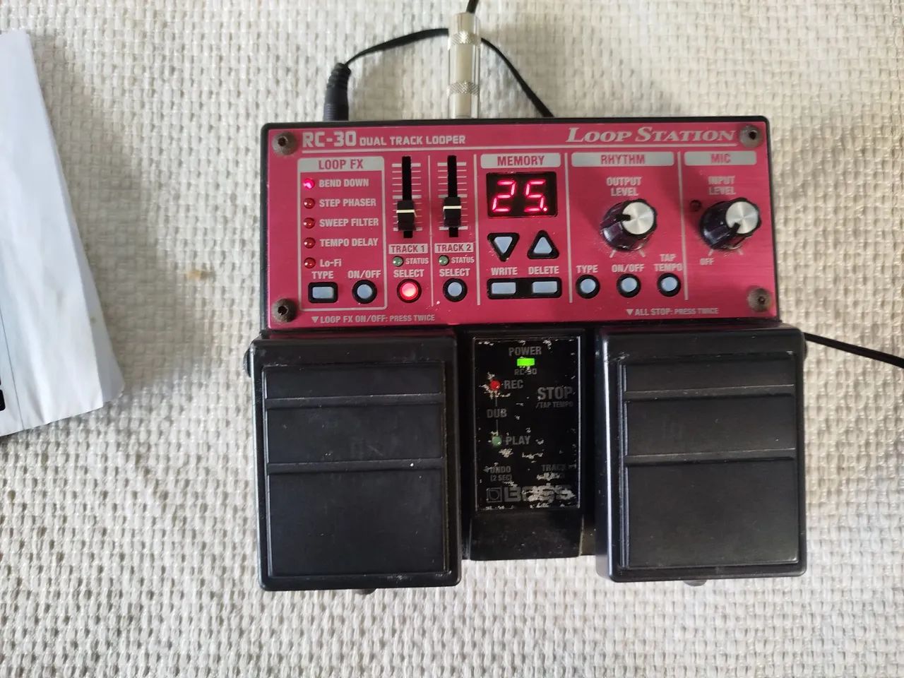 Pedal de loop Boss RC-30 - Foto 2