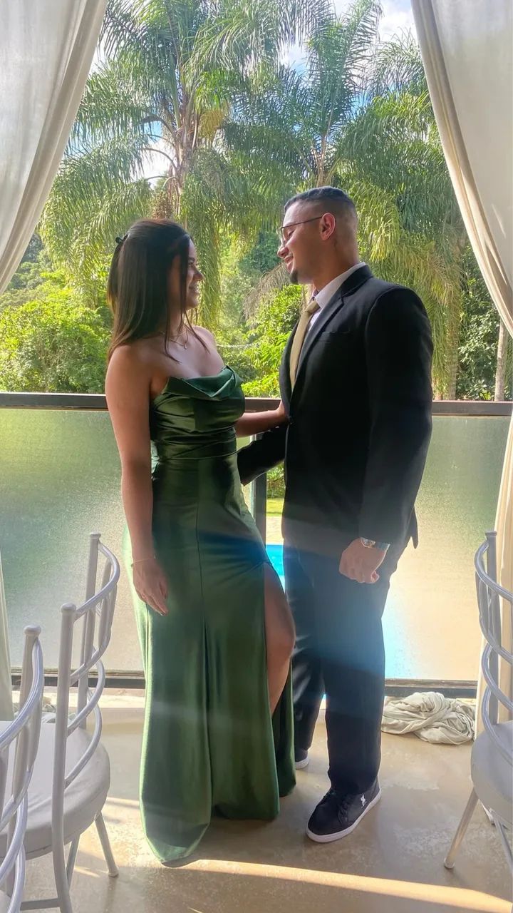     Vestido Verde Oliva com Caimento Perfeito ? - Foto 3