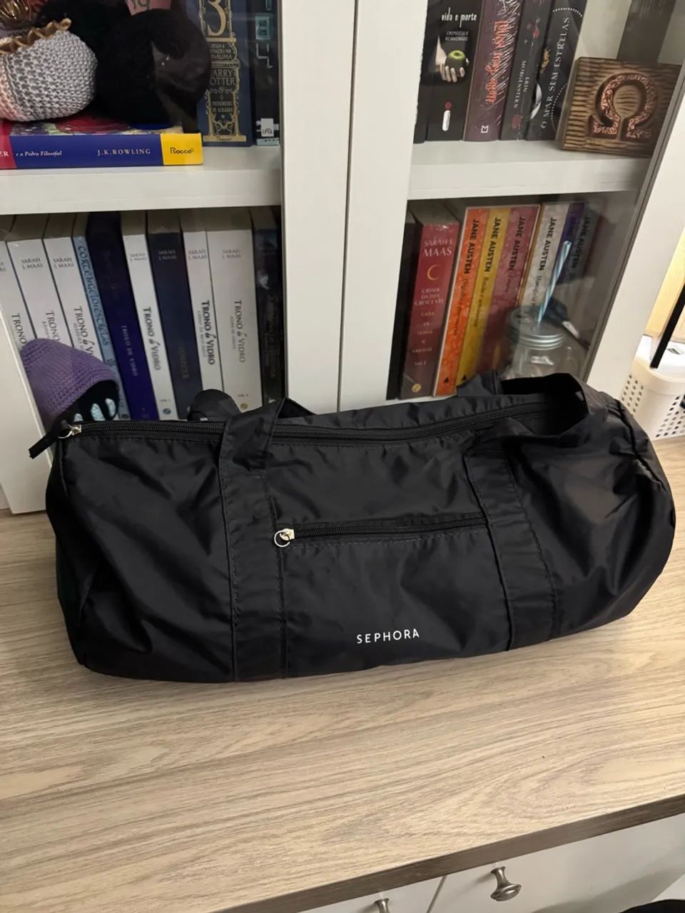 bolsa sephora preta academia - Foto 4