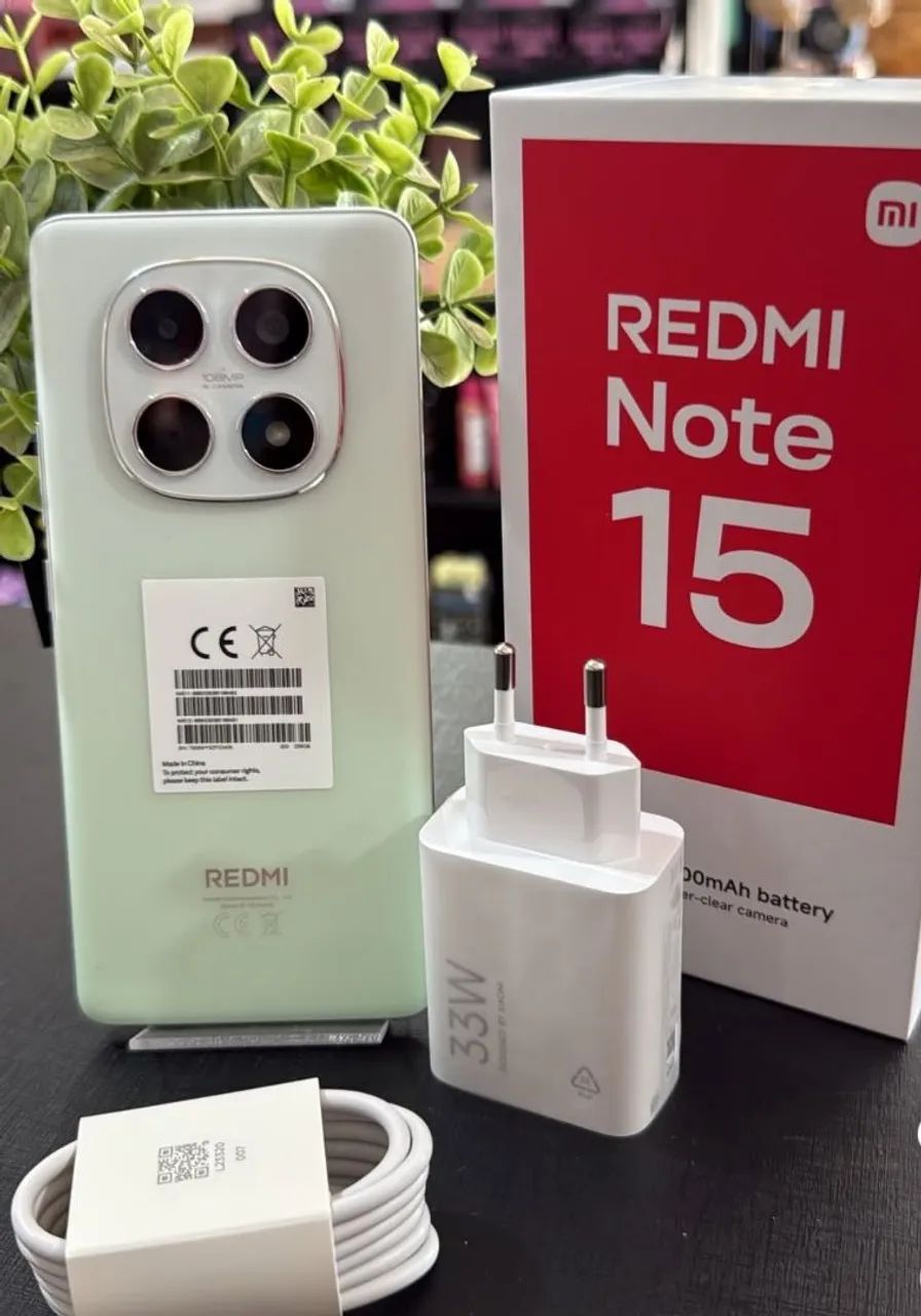 Redmi Note 15 4G 256/8 Global Pronta entrega 