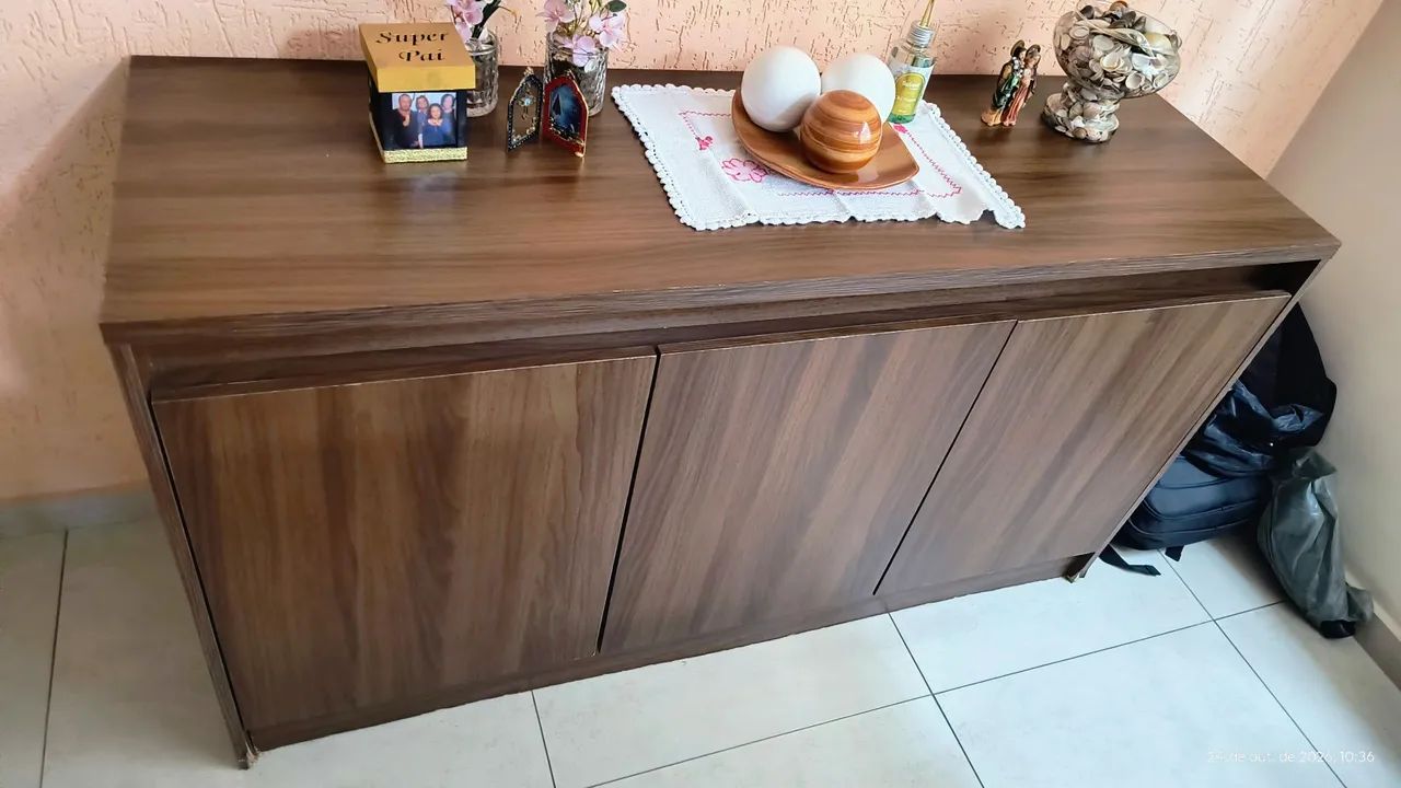 Mesa 8 cadeiras + aparador. - Foto 5