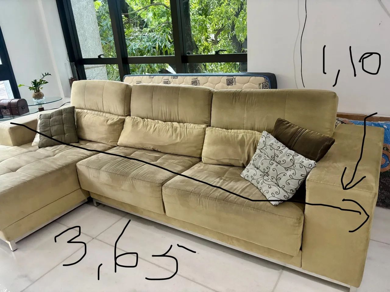 Sofá semi novo TOP - Foto 3