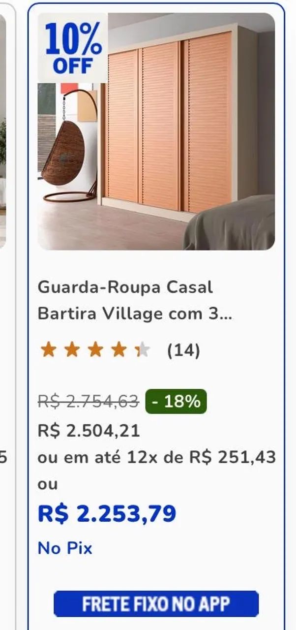 Guarda roupa de casal - Foto 3