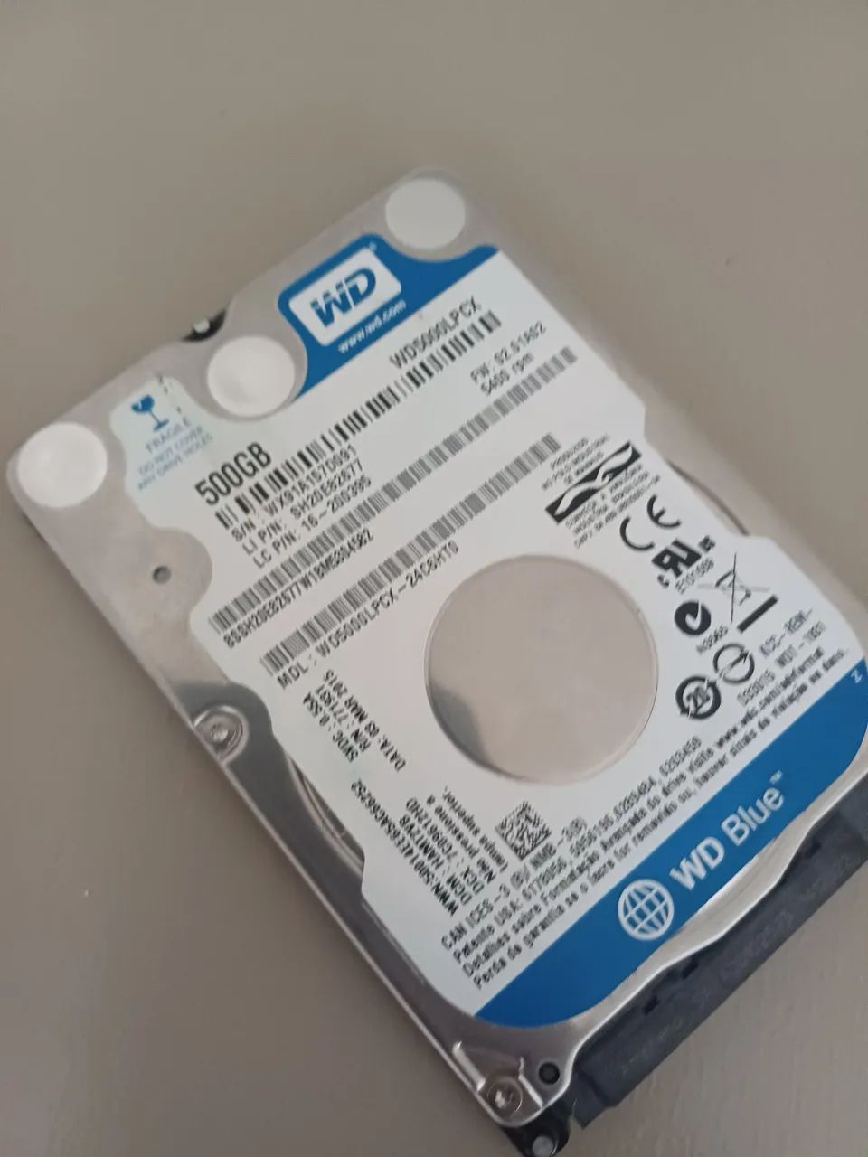 Hd de 500gb islim