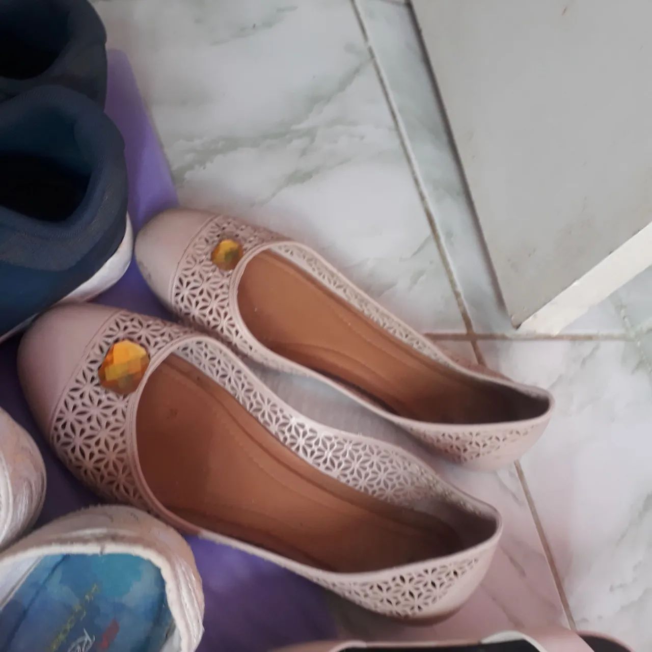Desapego vendo esses tenis papatenis e sapatilhas Baixei de preço  tenis de qualidades  - Foto 5