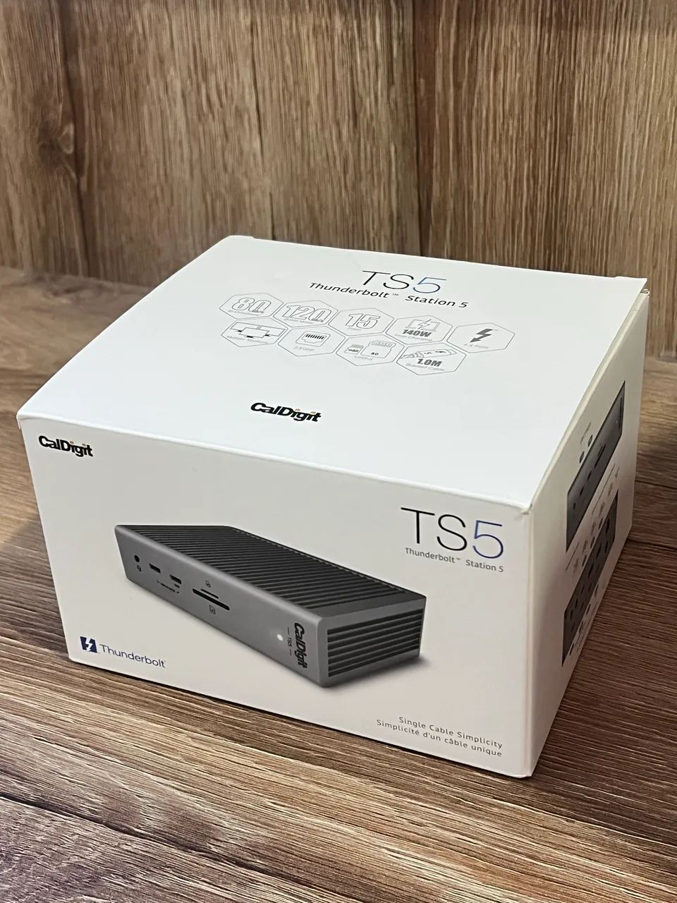 CalDigit TS5 Thunderbolt 5 Dock para MacBook Mac Mini Mac Studio - Nova Pronta Entrega