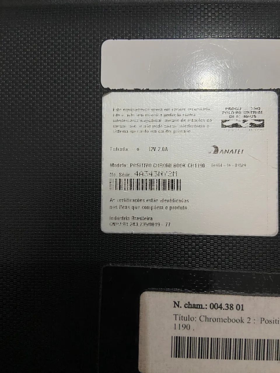 notebook para retirada de peças  - Foto 2