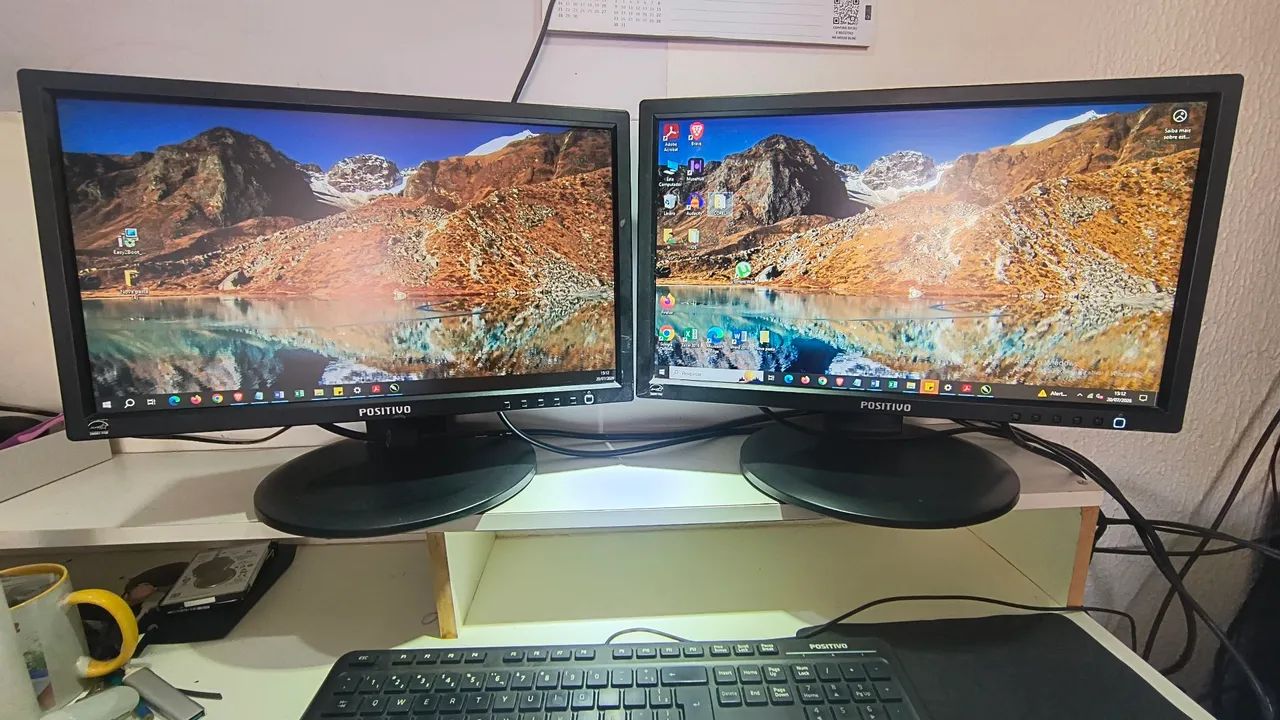 Monitores 19" positivo 