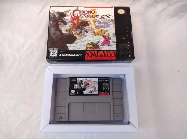 Chrono Trigger Cartucho Paralelo Para Super Nintendo
