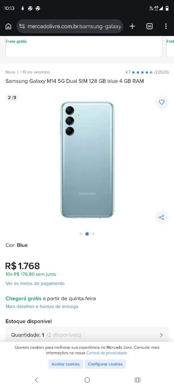 Vendo Cel Samsung m14 - Foto 3
