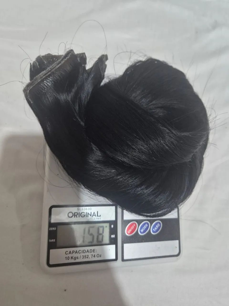 Cabelo brasileiro 60 cm 150 gramas  - Foto 3