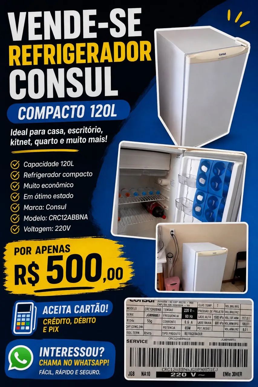 Frigobar a venda