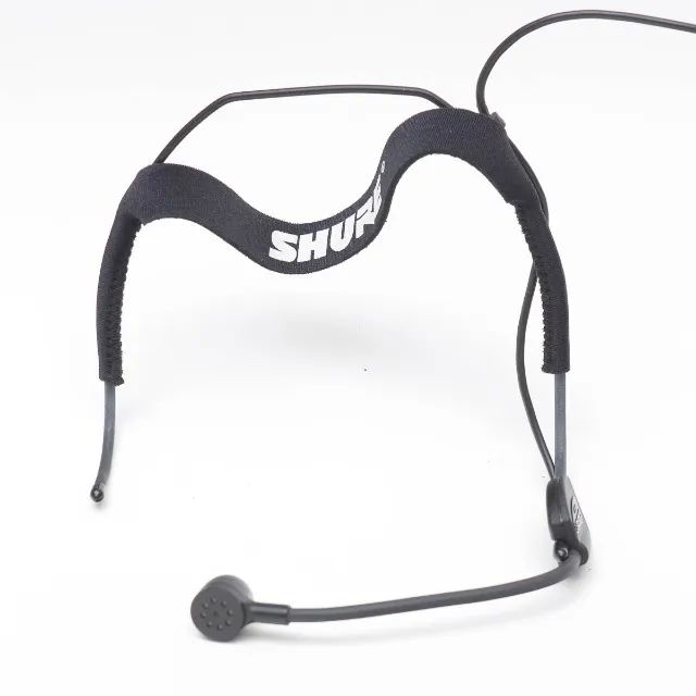 Head Set Shure sem fio e Microfones Sony