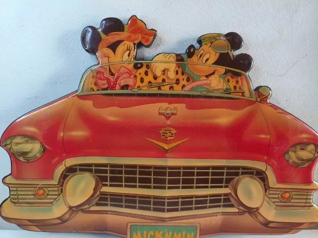 Quadro Antigo Disney Mick'n Min 1998 - Foto 2