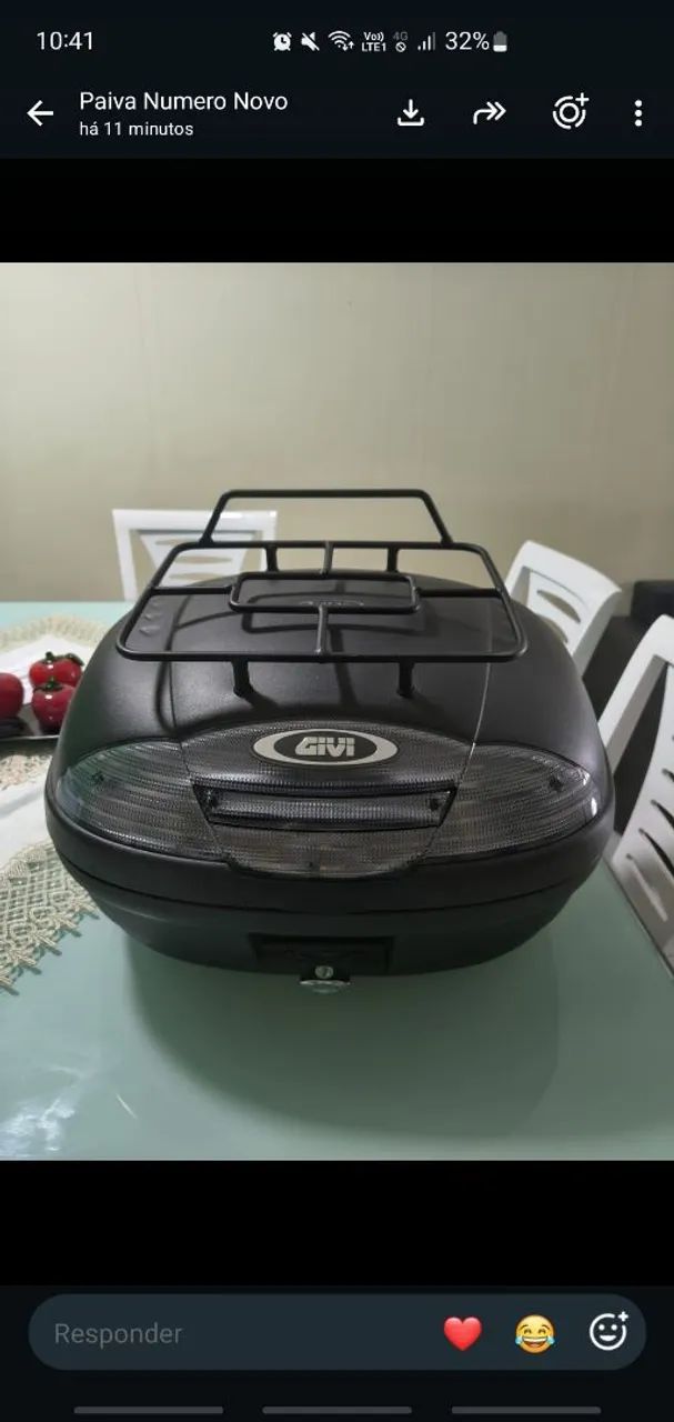 Baú Givi Monolock Simply 45 Litros 