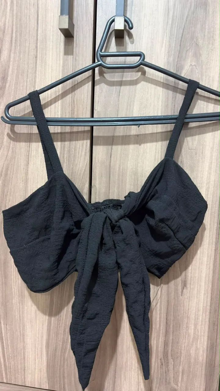 Conjunto top + kimono (novo)