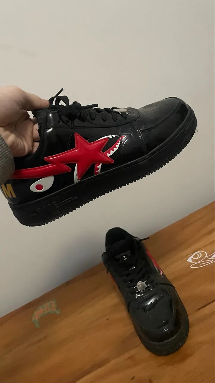 BapeSta Black Shark - Foto 2