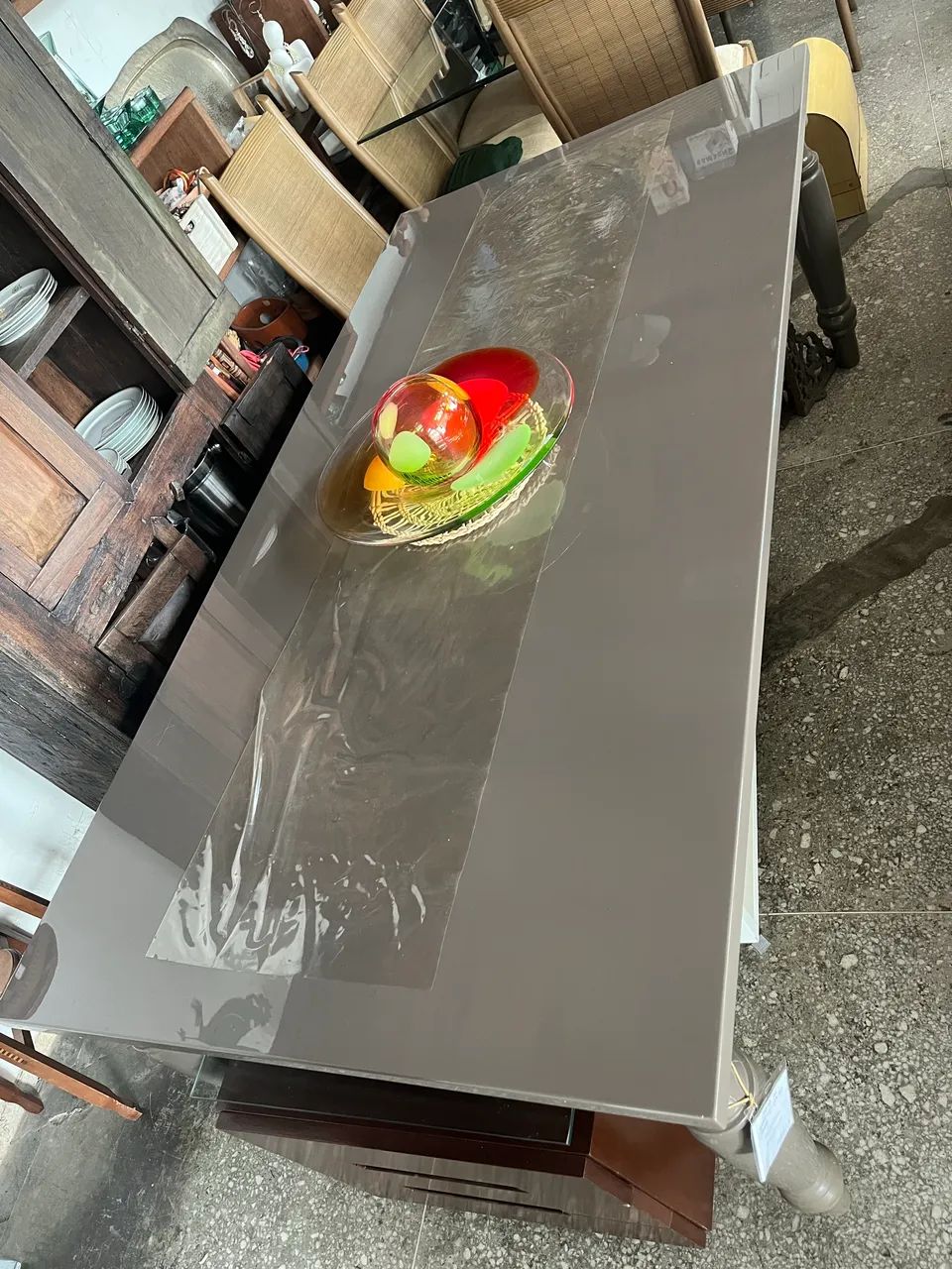 Mesa cinza Florense - Foto 3