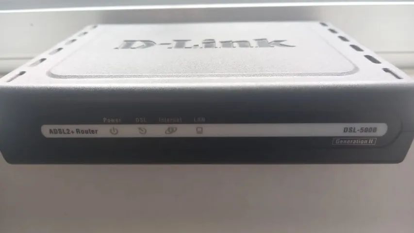 Roteador D-LINK DSL - 500 B queimado usado. - Foto 4
