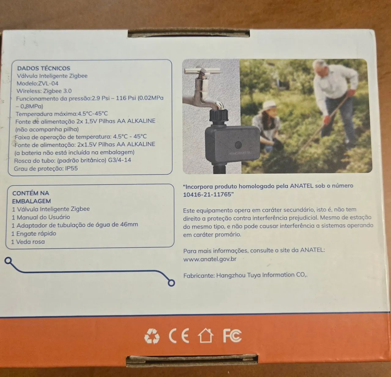 Válvula Inteligente Zigbee Nova Digital Lacrada - Foto 2