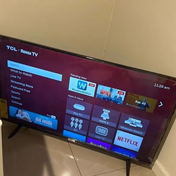 TV Roku 43? Smart - Wi-Fi, Streaming, Pouco Uso, Funcionando Perfeitamente - Foto 2