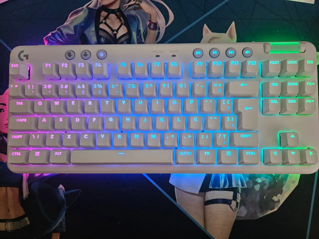 Teclado Mecânico Logitech G715 Switch Red - Foto 3