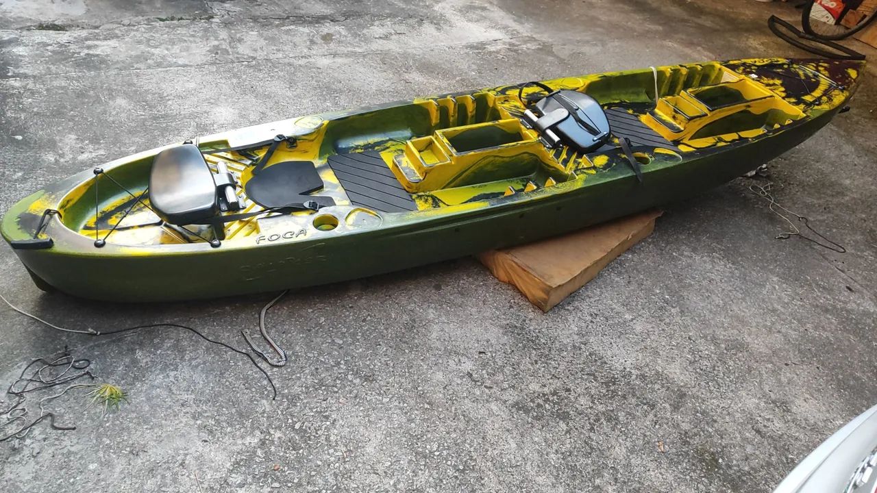 Caiaque duplo de pesca - Foto 4