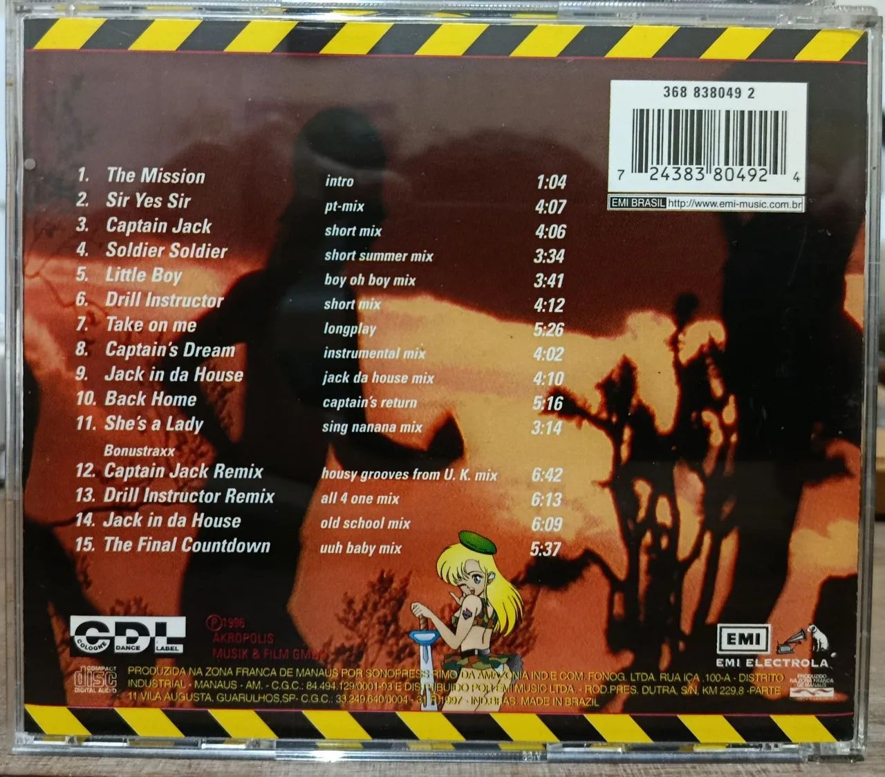 CD Captain Jack (The Mission) - Foto 2