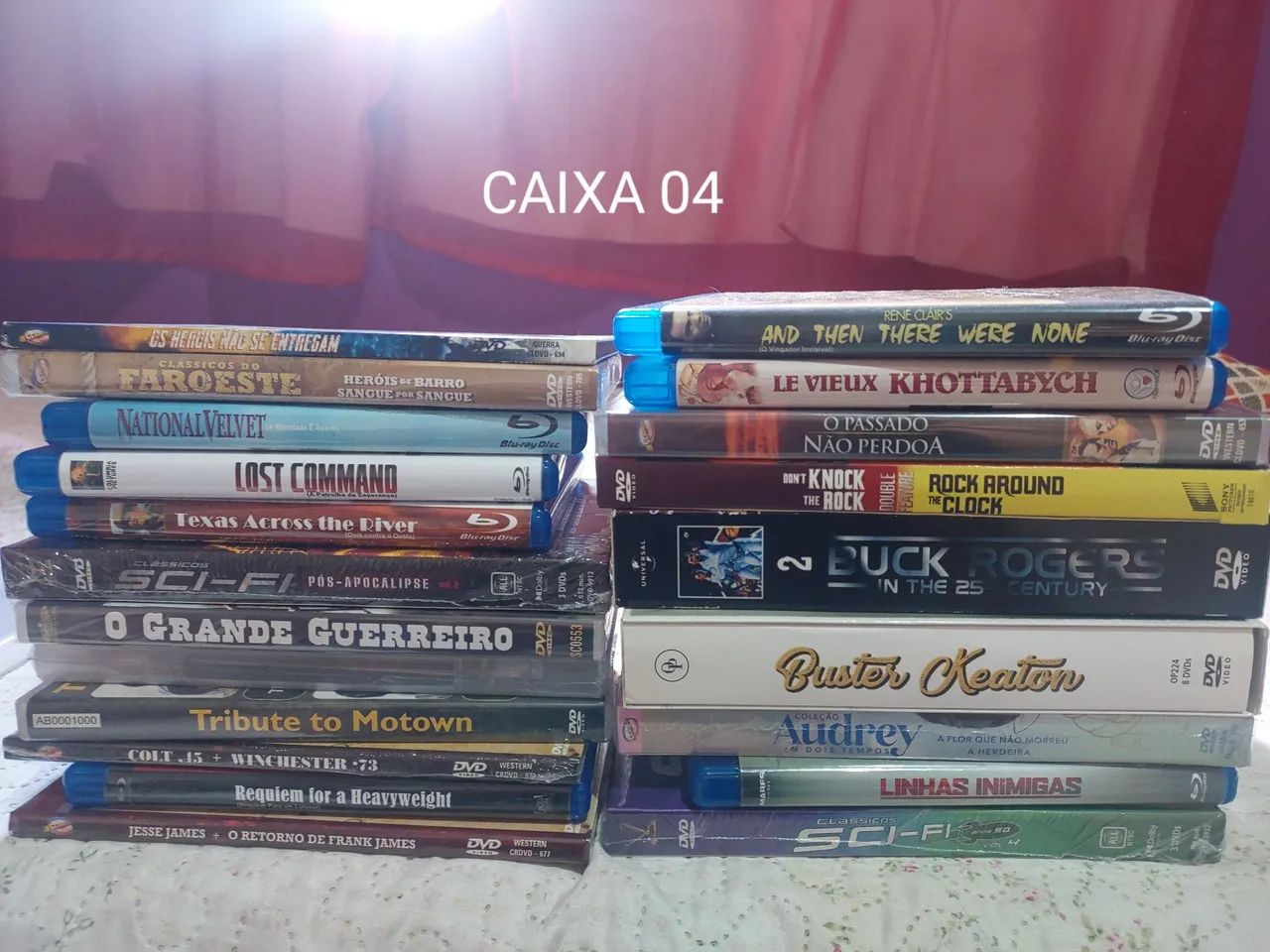 COLEÇÃO DE DVDS E BLU-RAY PARTE 1 - Foto 4