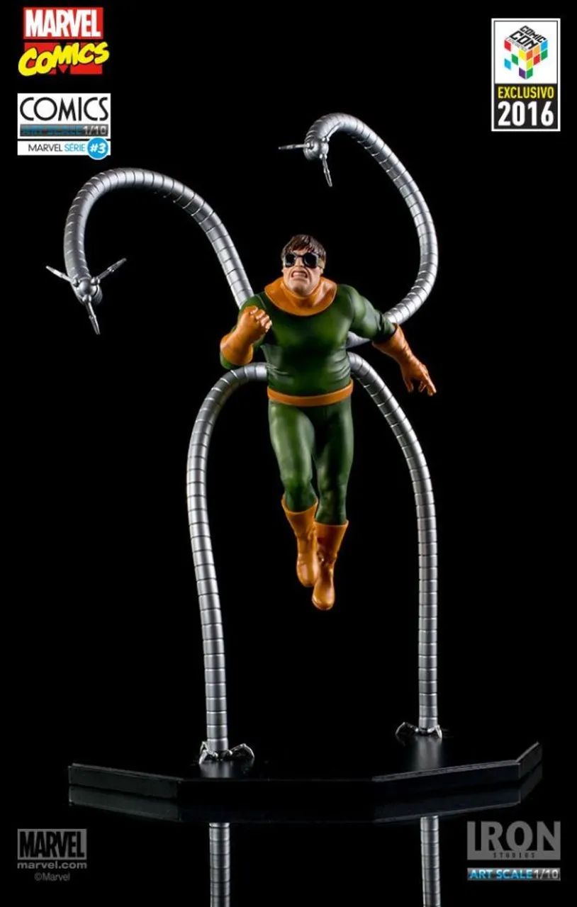 Doctor Octopus Art Scale 1/10 Marvel Comics Exclusive Ccxp 2016 - Foto 3