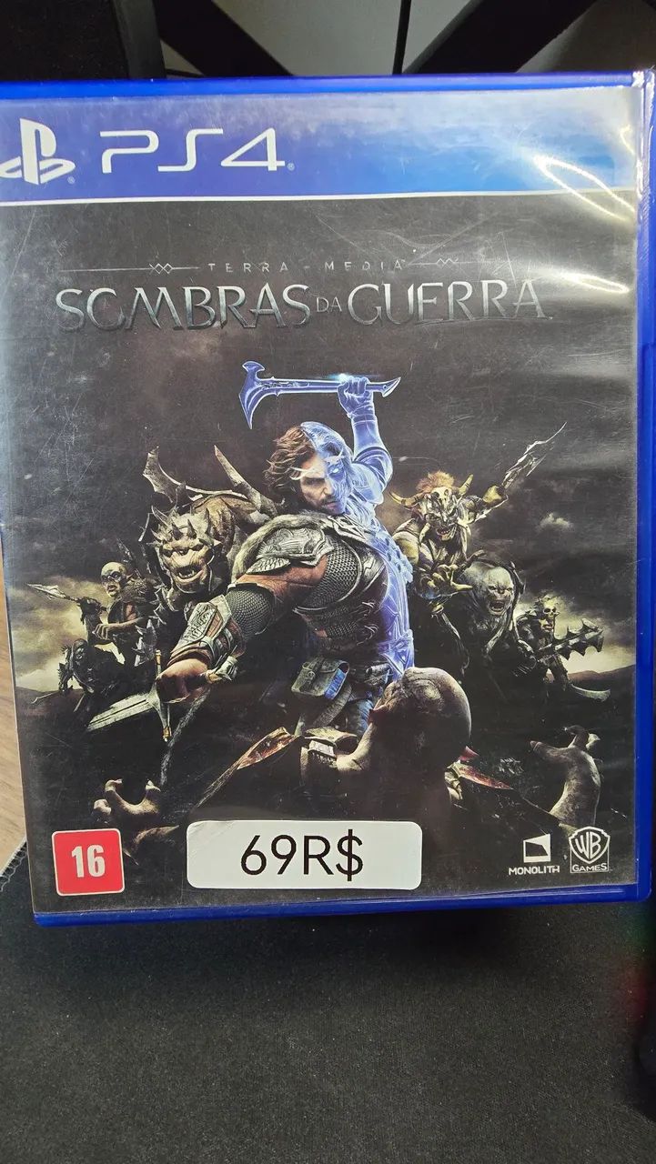 SOMBRAS DA GUERRA - PS4