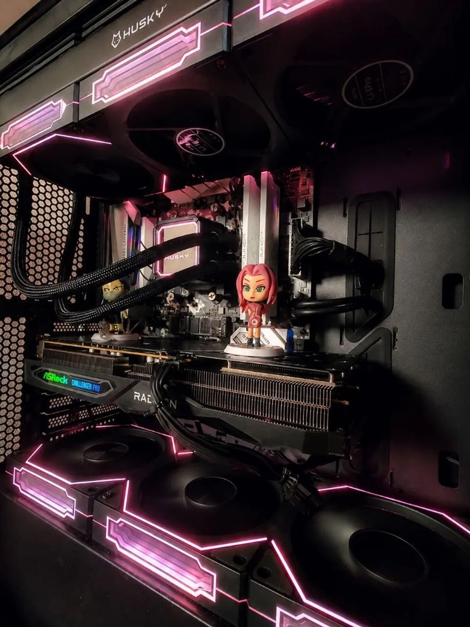 PC Gamer Completo Ryzen 5 5600 + RX 7600