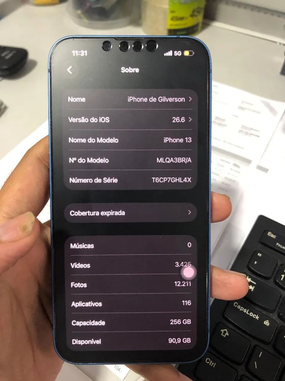 Vende-se iPhone 13 256gb zero  - Foto 5