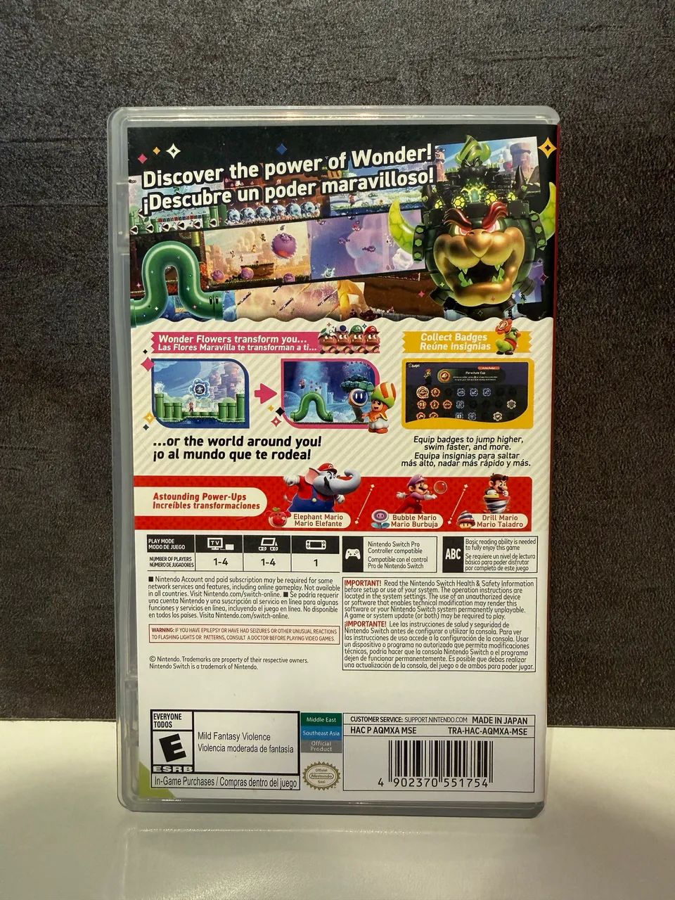 Mario Wonder - Nintendo Switch - Foto 2