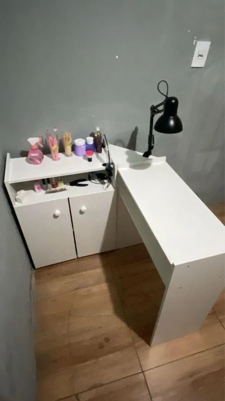 Mesa em L de manicure  - Foto 2