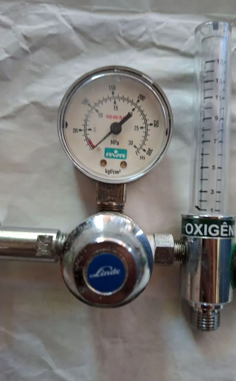 regulador de pressão de oxigênio medicinal - Foto 2