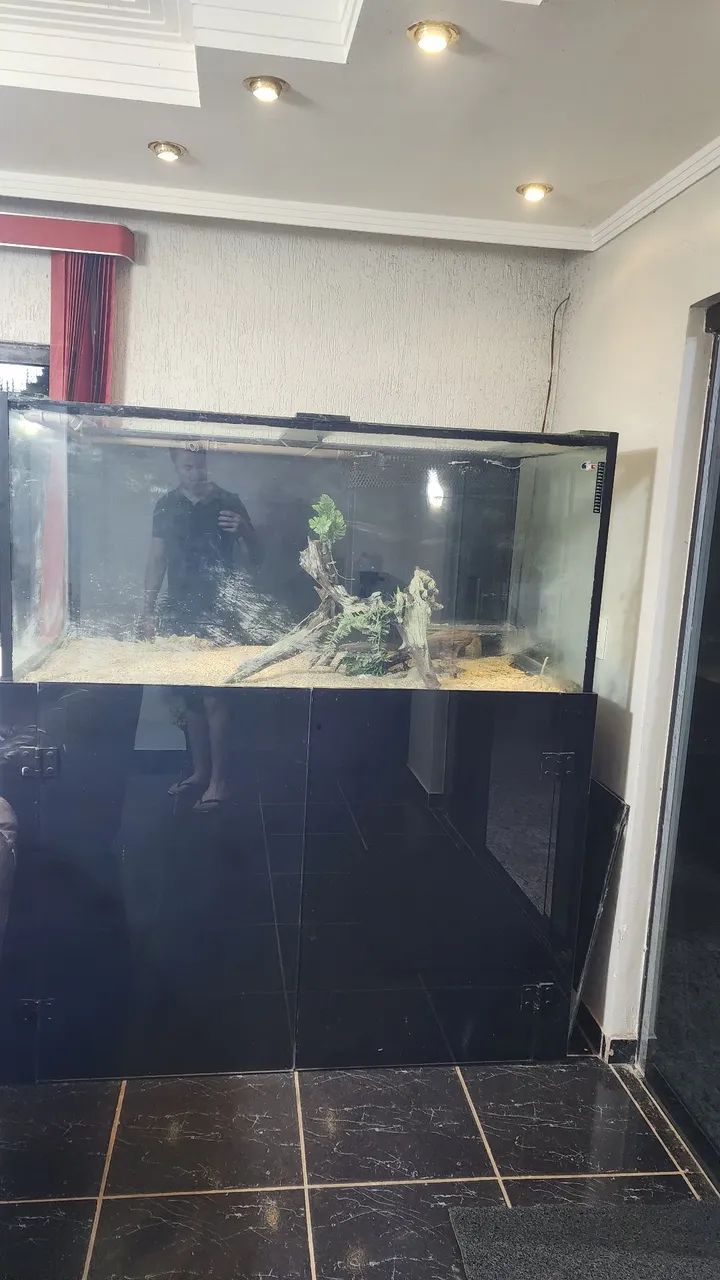 Aquário 900 litros com móvel - Foto 5