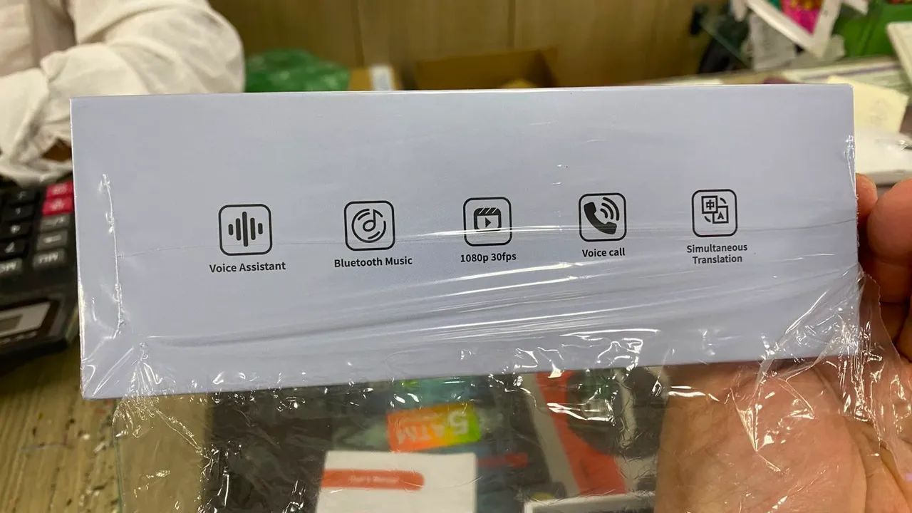 Óculos Inteligente Smart Glasses Com Câmera - Foto 3