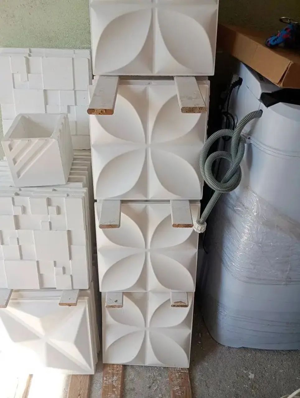 Placas de gesso 3 d vários  - Foto 3