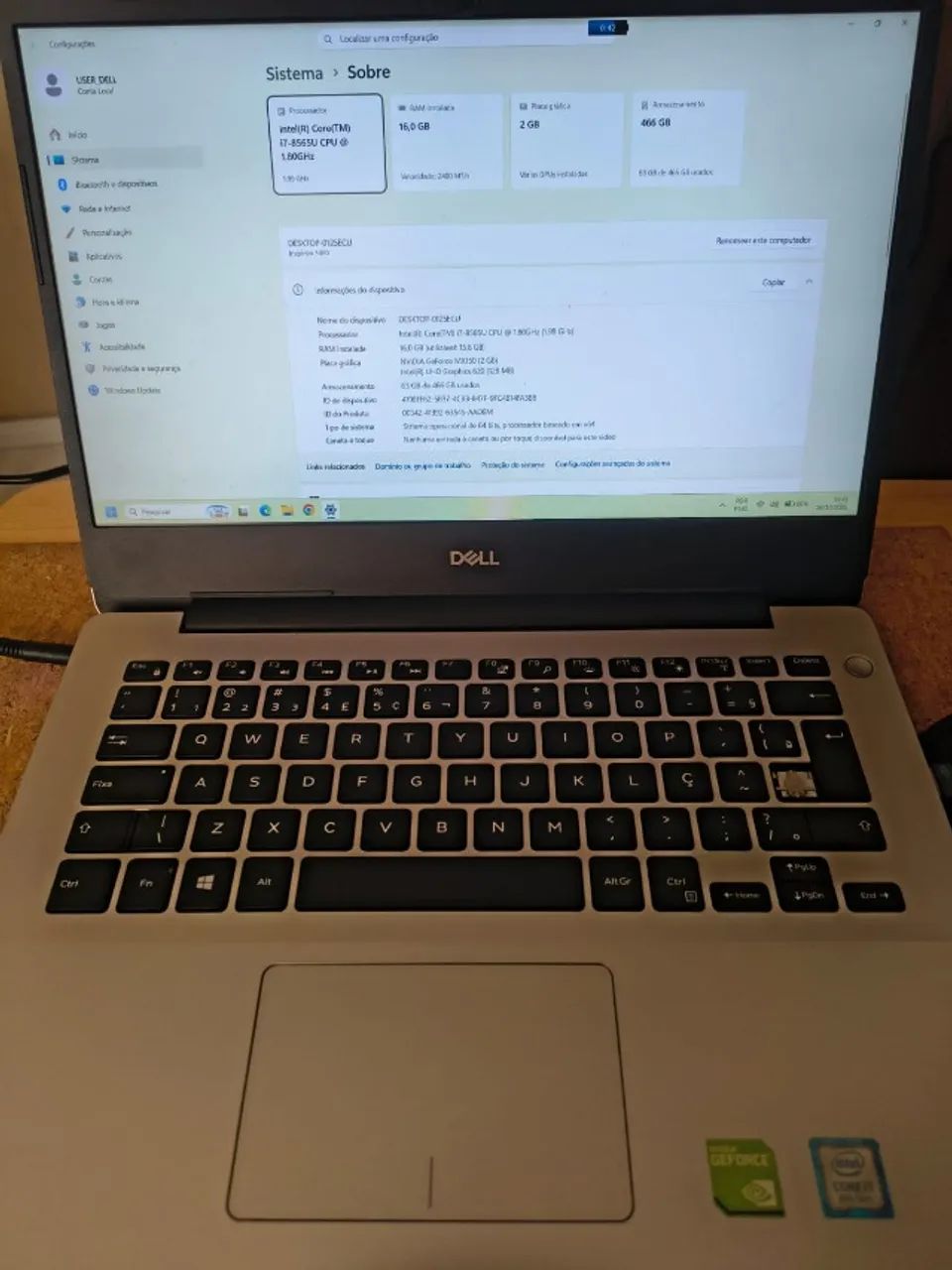 NOTEBOOK DELL INSPIRON 5480 - Foto 4