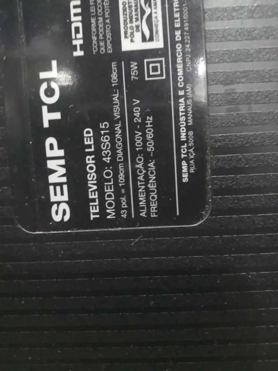 Lote de TVs smart com tela quebrada  - Foto 4