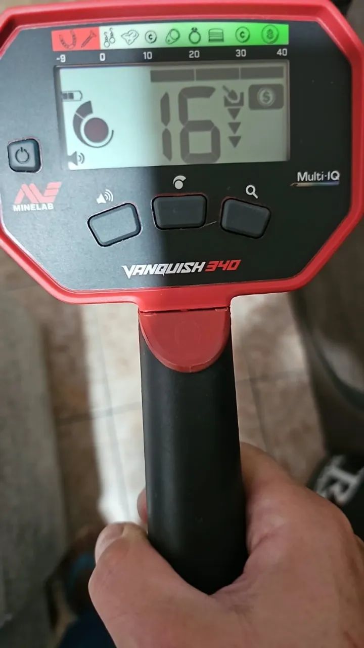 Kit Detector de Metais Minelab VANQUISH 340 + Pointer GP Pointer MD700 - Foto 4