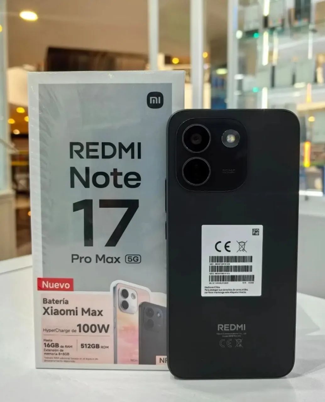 Redmi Note 17 PRO MAX 5G  8/256gb