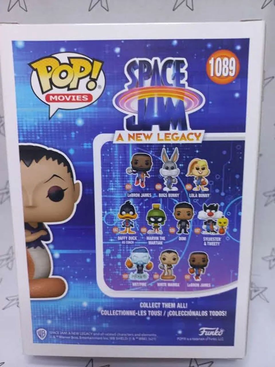 FUNKO POP ORIGINAL WHITE MAMBA / SPACE JAM / N1089 - Foto 4