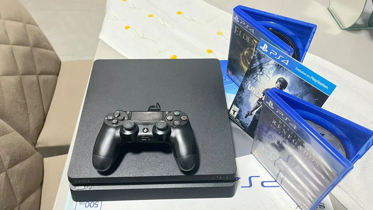 PS4 em perfeito estado  - Foto 3