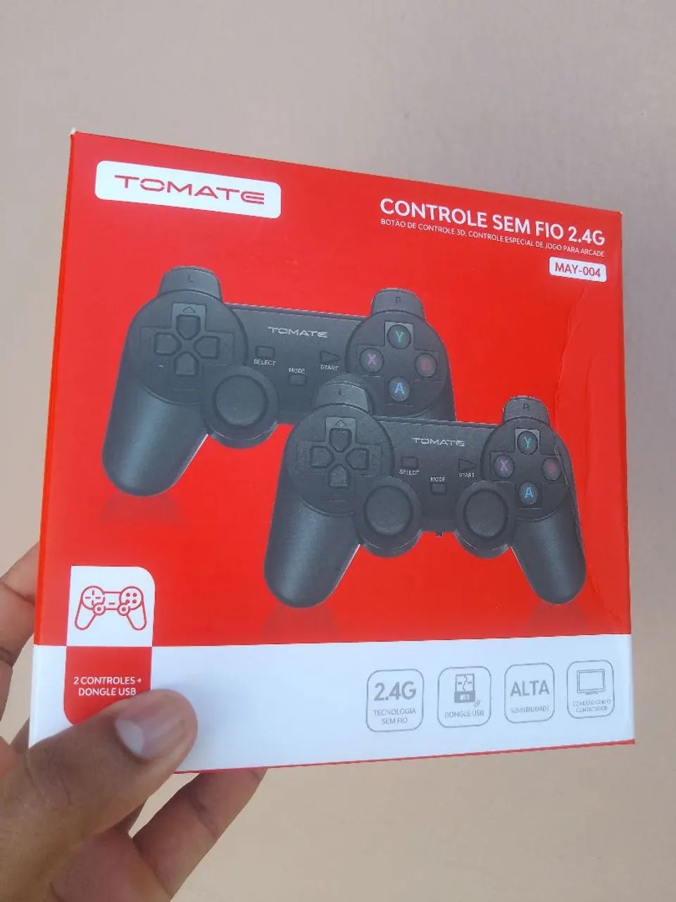 Controle de PlayStation 2 é 3  